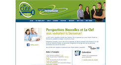 Desktop Screenshot of laclef-perspectives.com